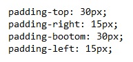 pengertian dan fungsi padding pada css